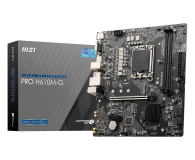 MSI Płyta główna PRO H610M-G - 1243708 - zdjęcie 1